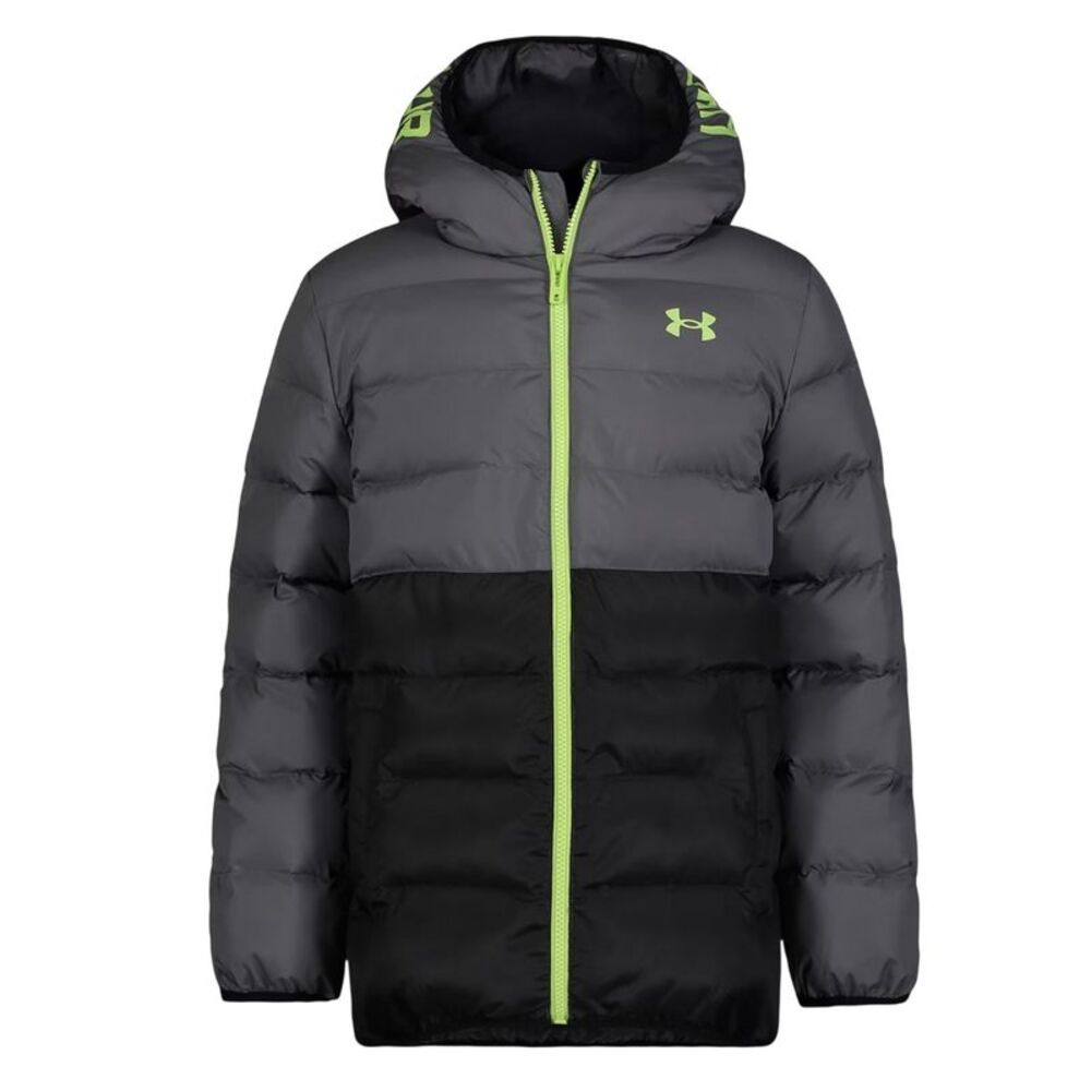 Under Armour Childrens/Kids Pronto Polyester Puffer Jacket / Black/Castle Rock